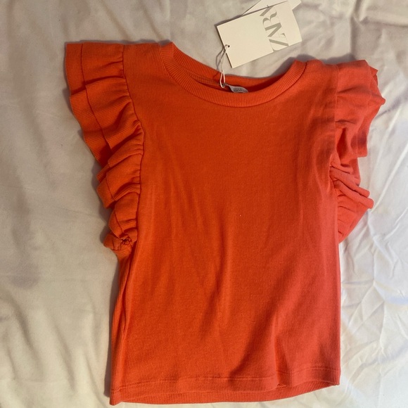 Zara Tops Zara Orange Crop Top Poshmark zara-tops-zara-orange-crop-top-poshmark